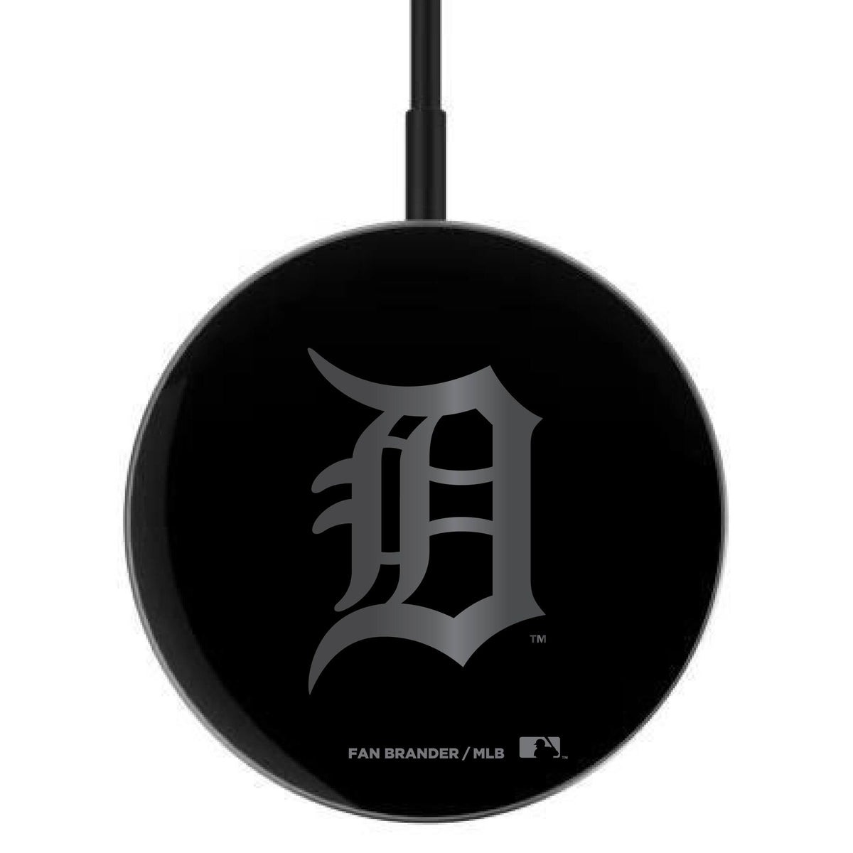 Black Detroit Tigers MagSafe Compatible Wireless Charger N44553
