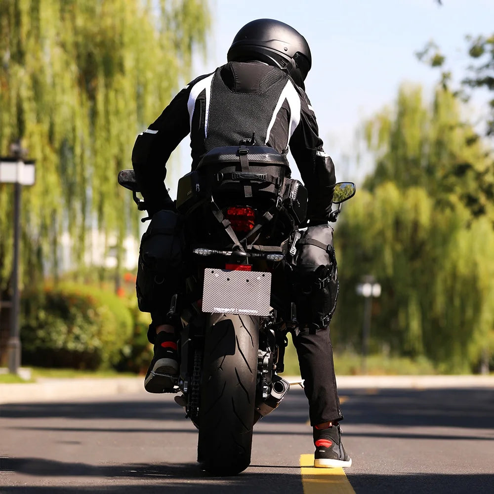 Expandable Motorcycle Rearseat Bag 23-35L K287788