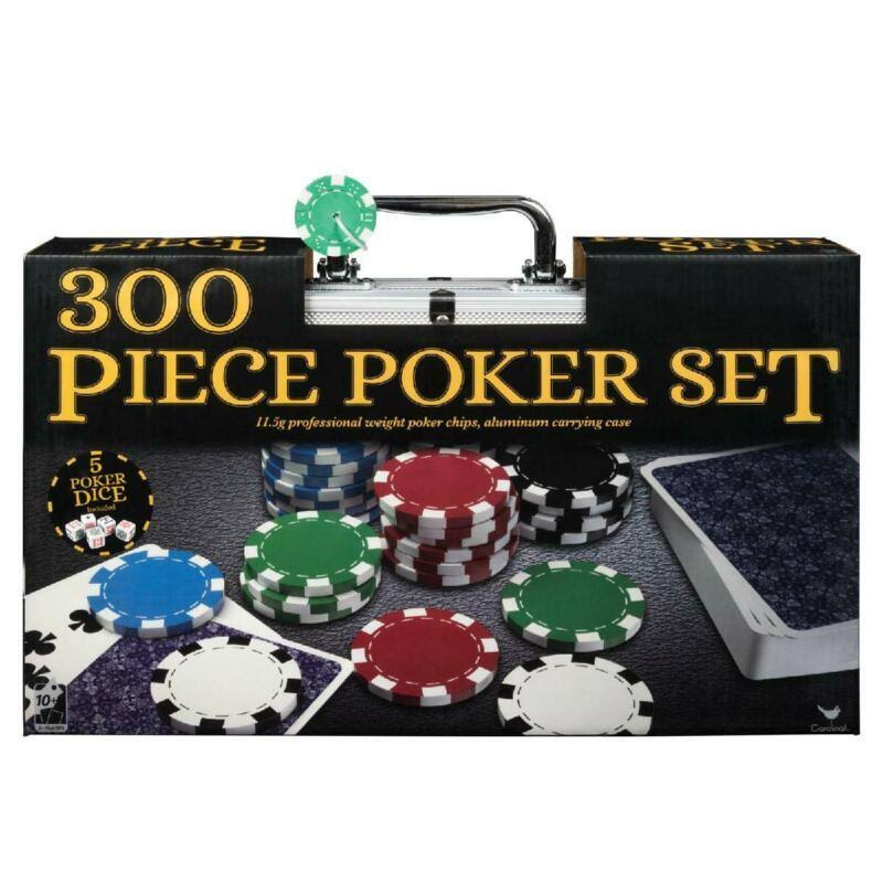 300-Piece Poker Set in Aluminum Carry Case Z9619