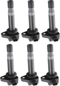 Set of 6 Ignition Coil Pack for Honda Acura Accord Crosstour Odyssey RL TL TSX S16539