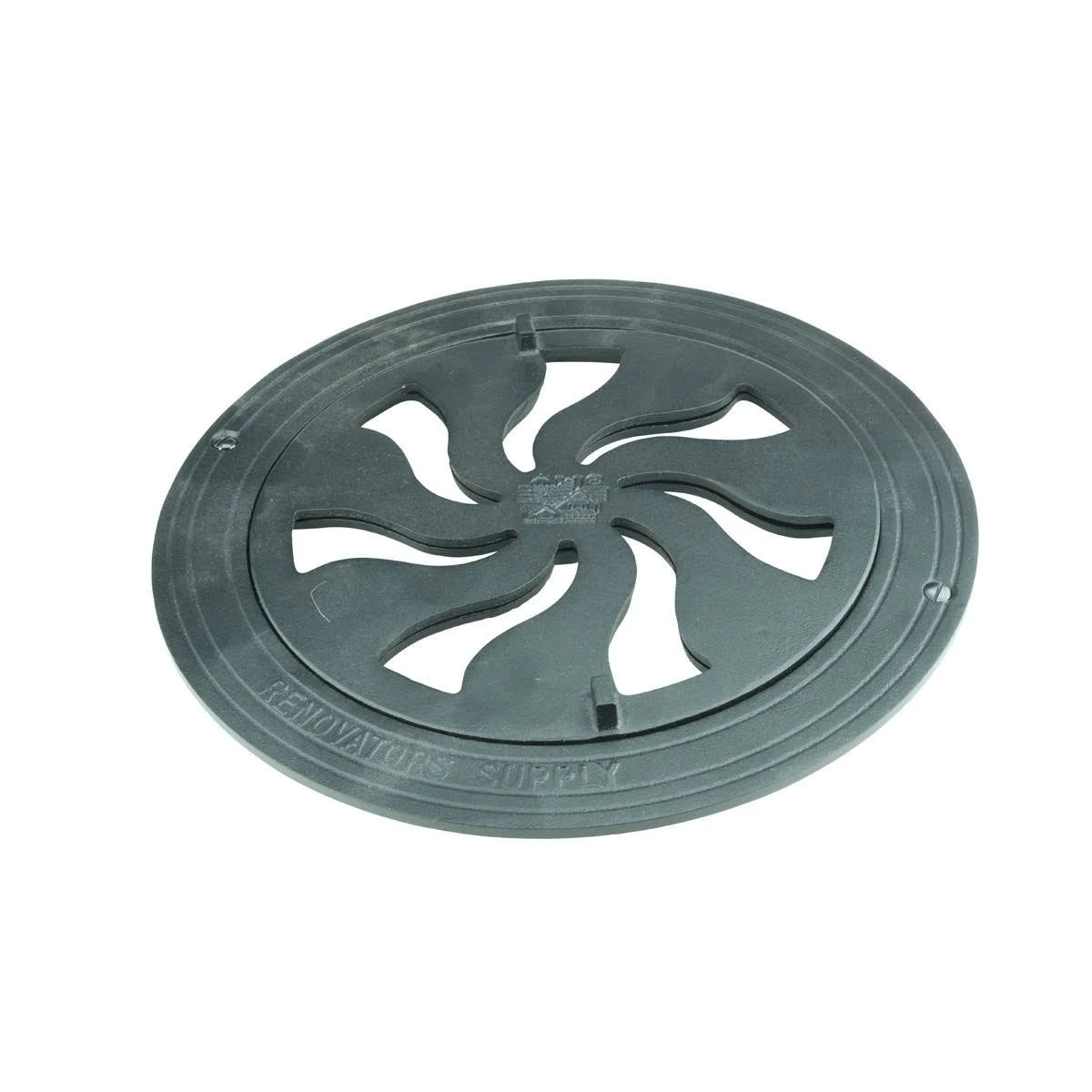 10 Round Cast Aluminum Wall Floor Vent Grate Z30925