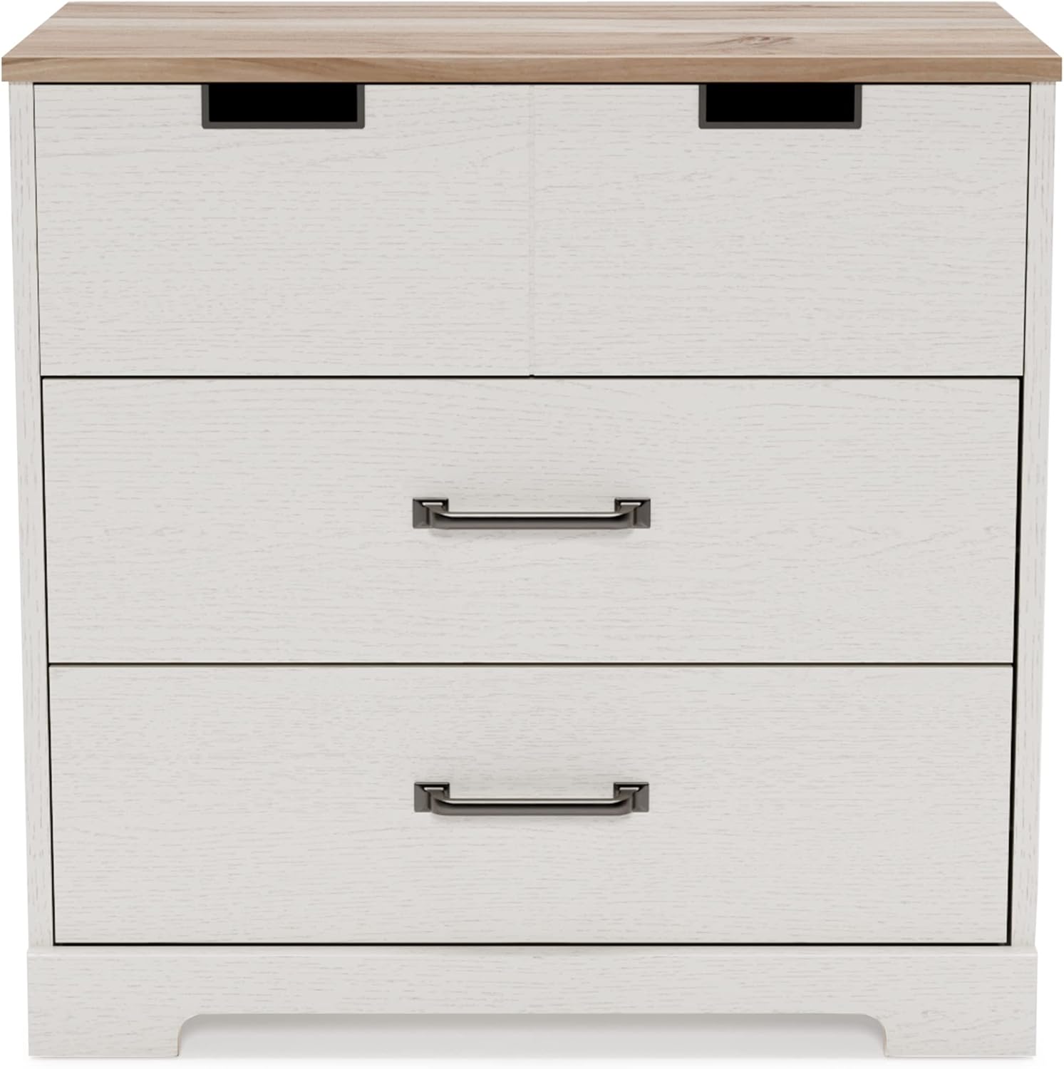 White 3 Drawer Wood Chest Z904697