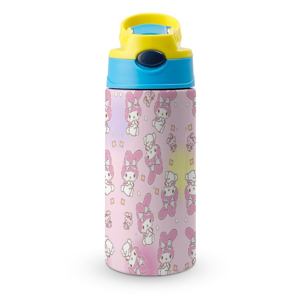 Stainless Steel Vacuum Insulated Water Bottle With Straw B410822