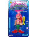 Mermaid Doll with Brush, Assorted Colors, Case of 96 Z54561
