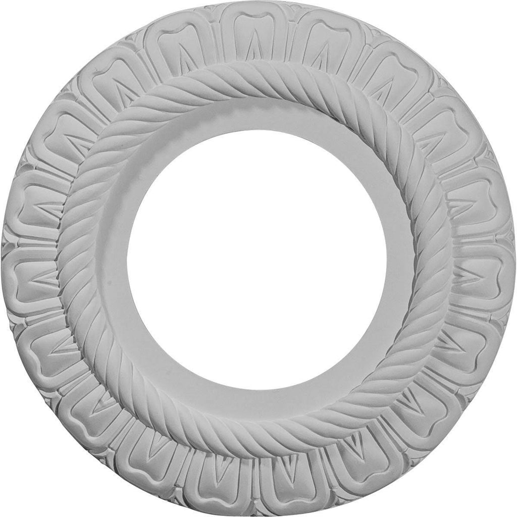 9x22OD x 4 1/2x22ID x 1/2x22P Ceiling Medallion D6730