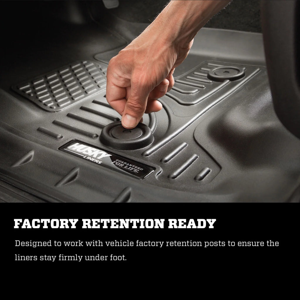 Black TPO Front & Rear Floor Liner X5719