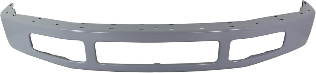 Paintable Steel Front Bumper with Moulding Pad Holes F79764