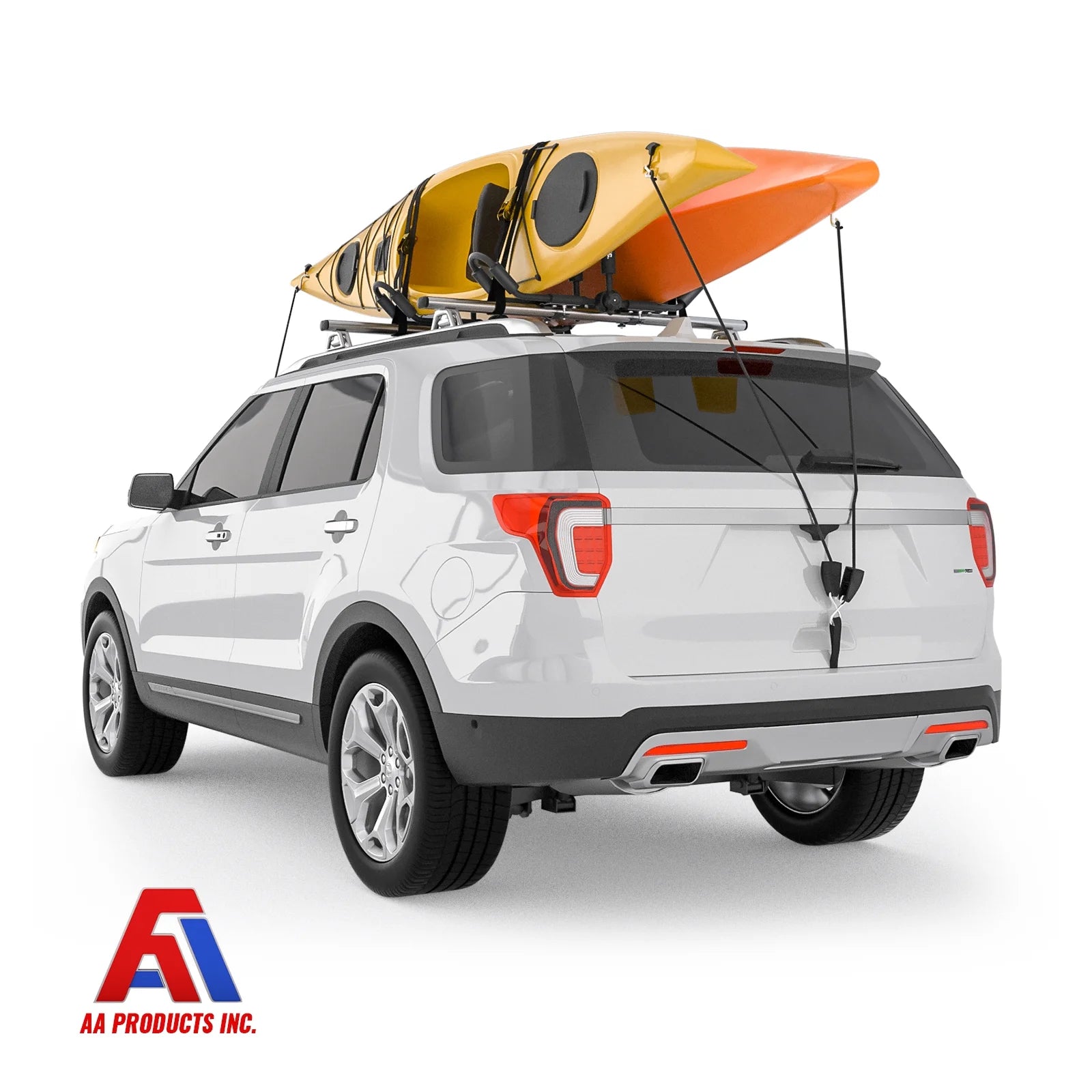 Folding Kayak Roof Rack for Canoe, SUP, Surfboard and Ski Board U54457