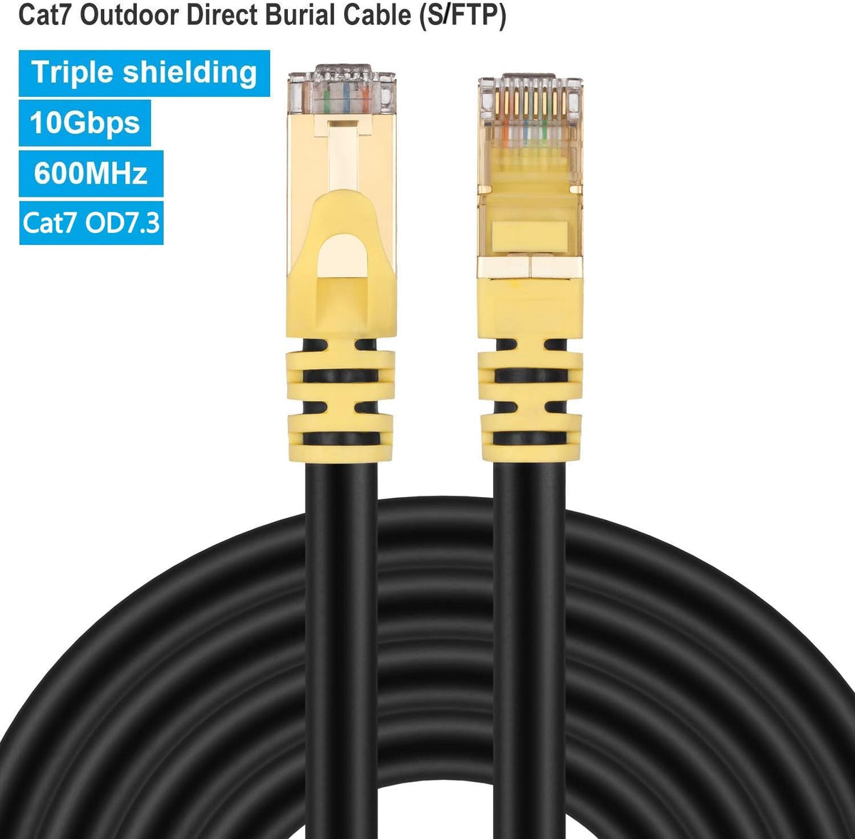 Cat7 Outdoor Ethernet Cable 350 ft G43635