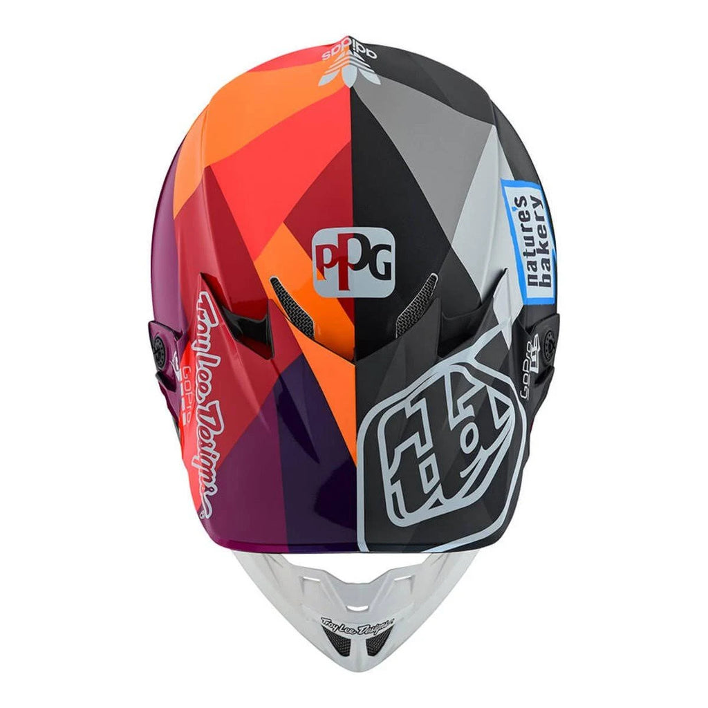 Red/Yellow Composite Helmet C99084
