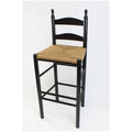 Coastal Green Wood Ladderback Barstool B72335
