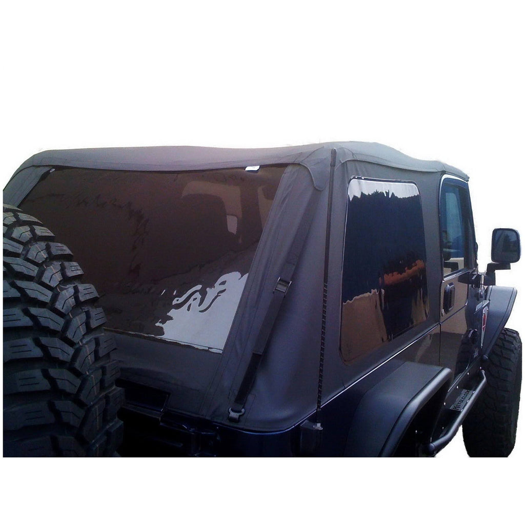 Black Frameless Soft Top Kit Sailcloth L204412