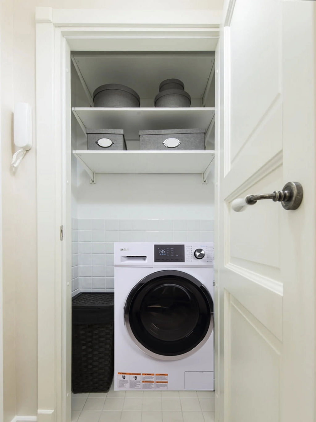 2.7 Cu. ft. Front Loading Electric Washer and Dryer, White A368