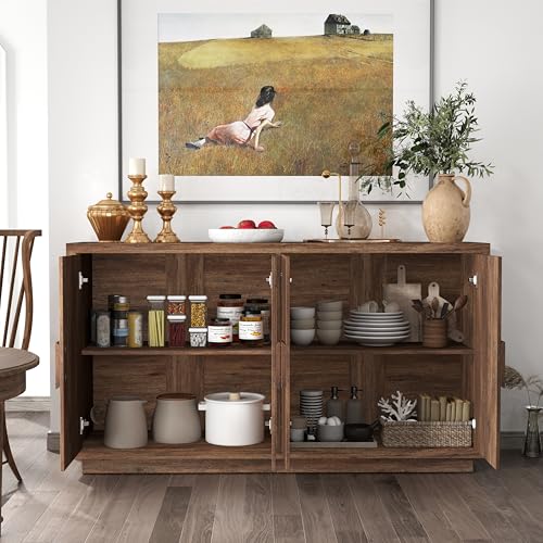 32" Small Buffet Cabinet with Adjustable Shelf T716809