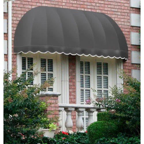 Gray Window Entry Awning X406059