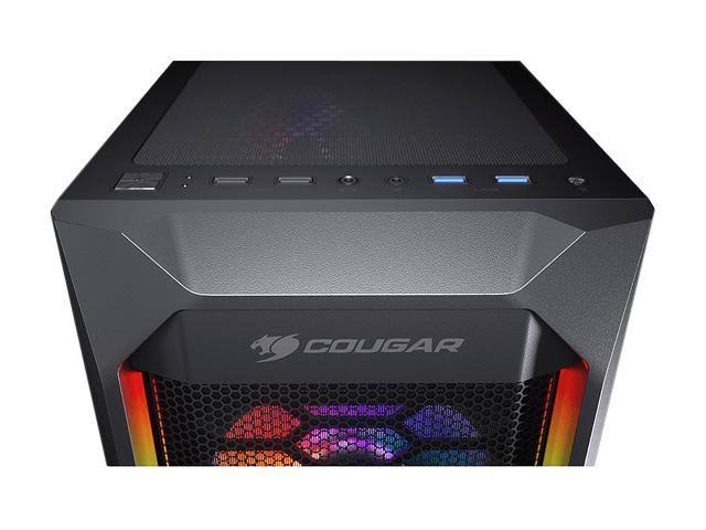 Cougar Case MX410 Mesh-G RGB ATX Mid-Tower Tempered Glass USB U75294