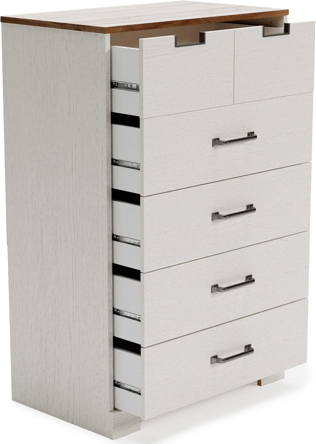White 3 Drawer Wood Chest Z904697