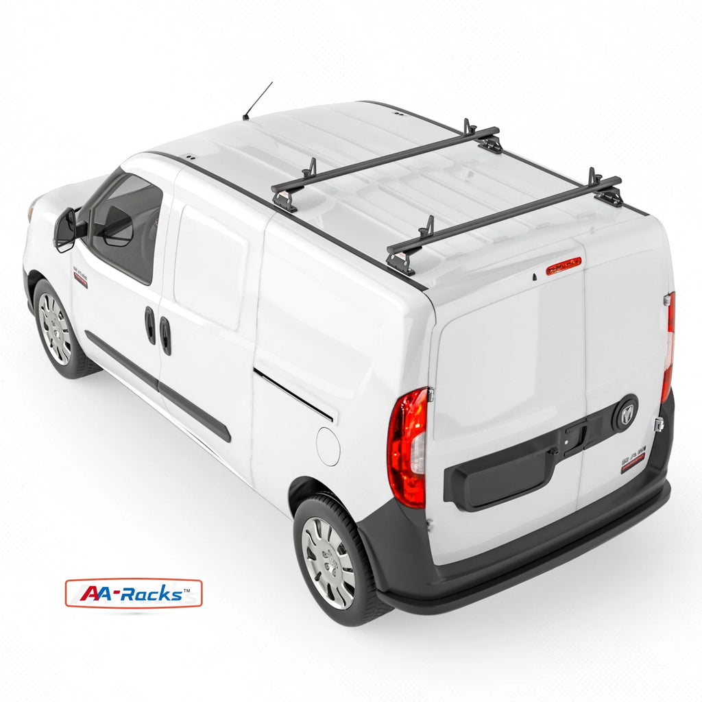 Black Aluminum 2 Bar Van Roof Rack System G270