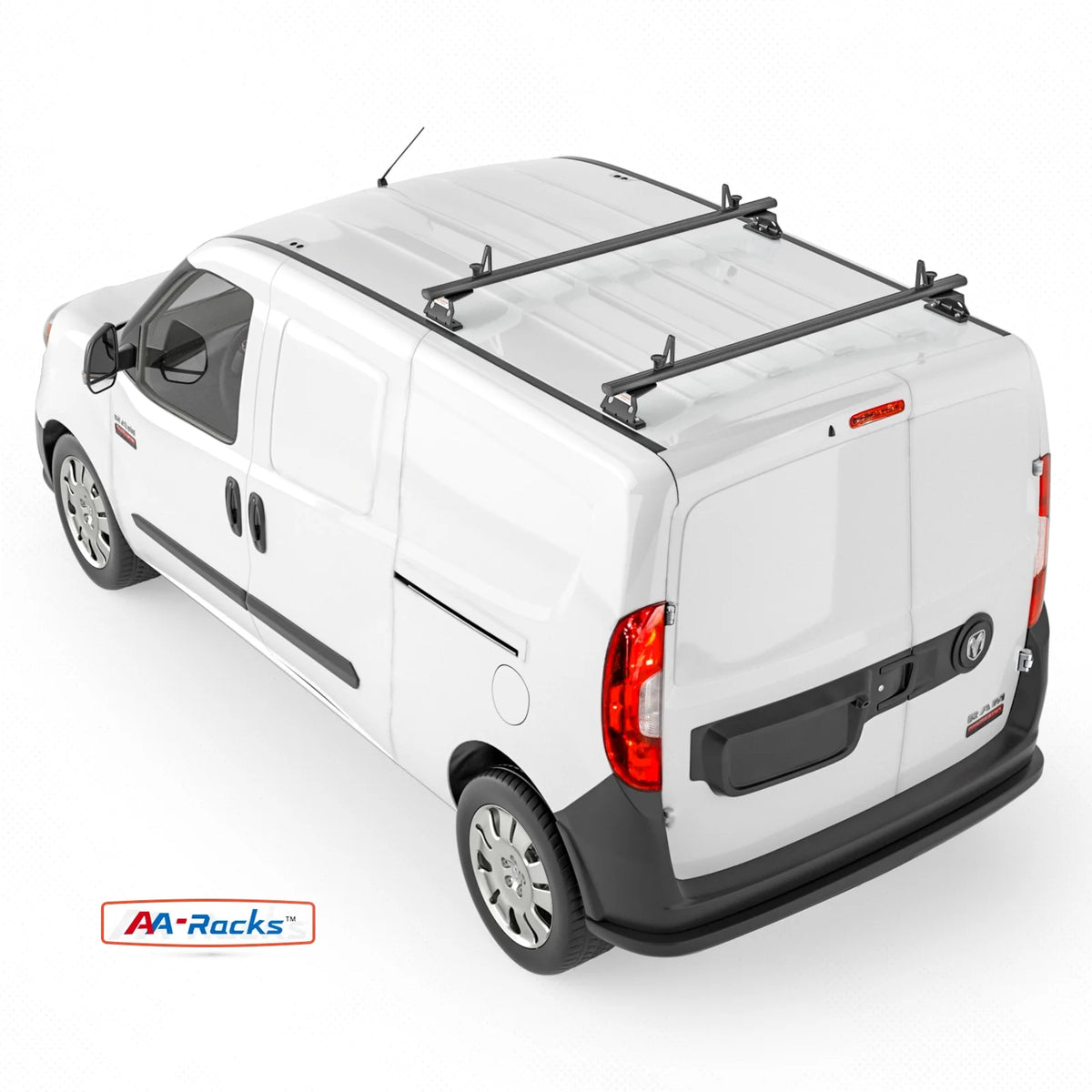 Black Aluminum 2 Bar Van Roof Rack System G270