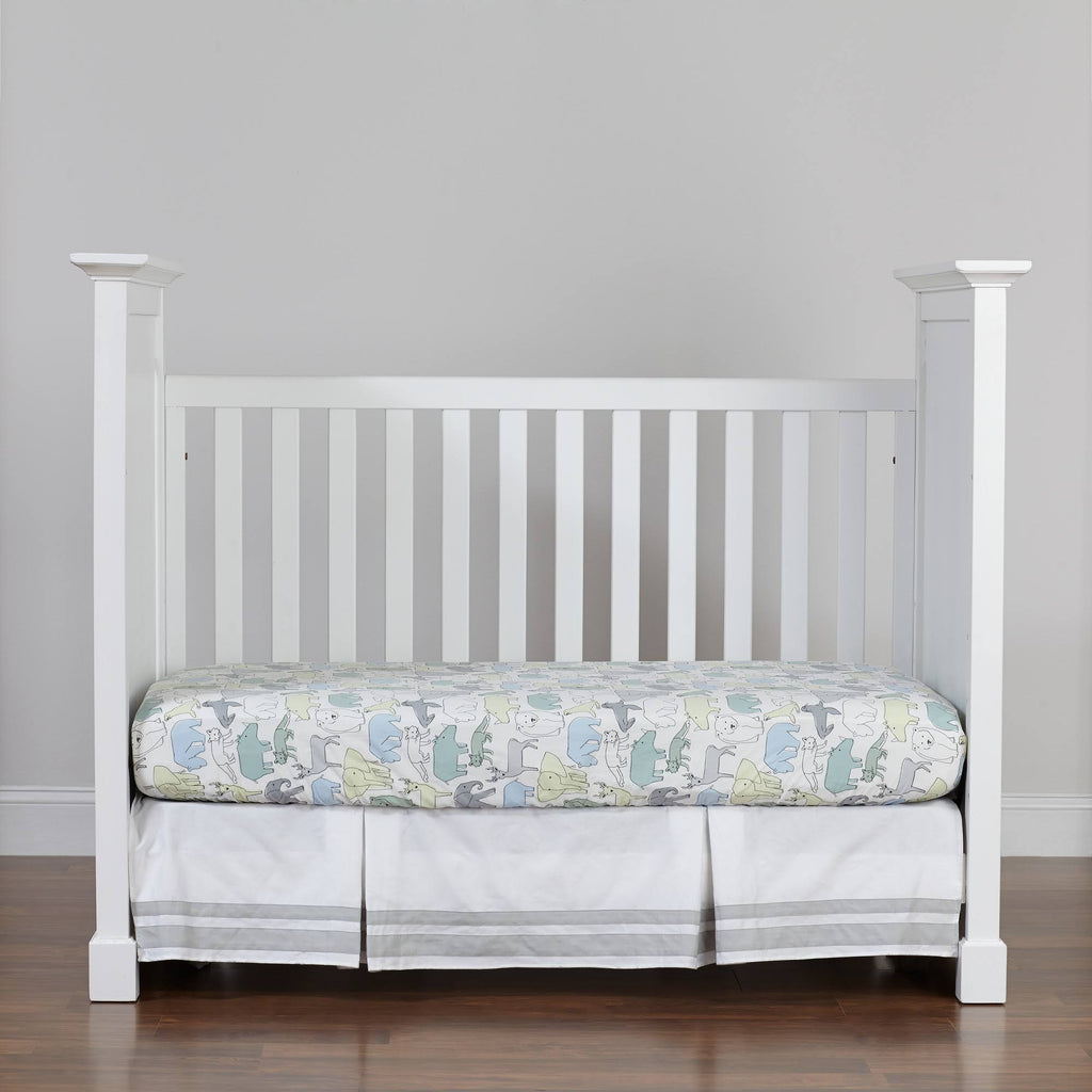 White 3-in-1 Convertible Crib M67179