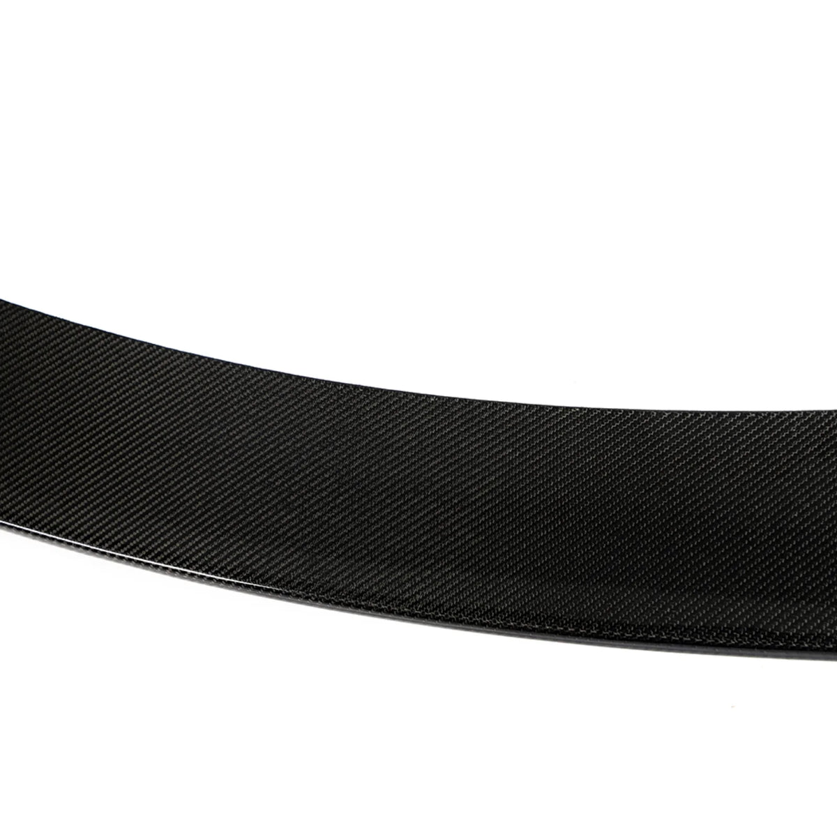 Gloss Black Front Bumper Lip for Tesla Model S Sedan O2126