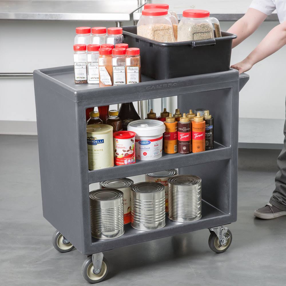 Plastic Open Service Cart F3642