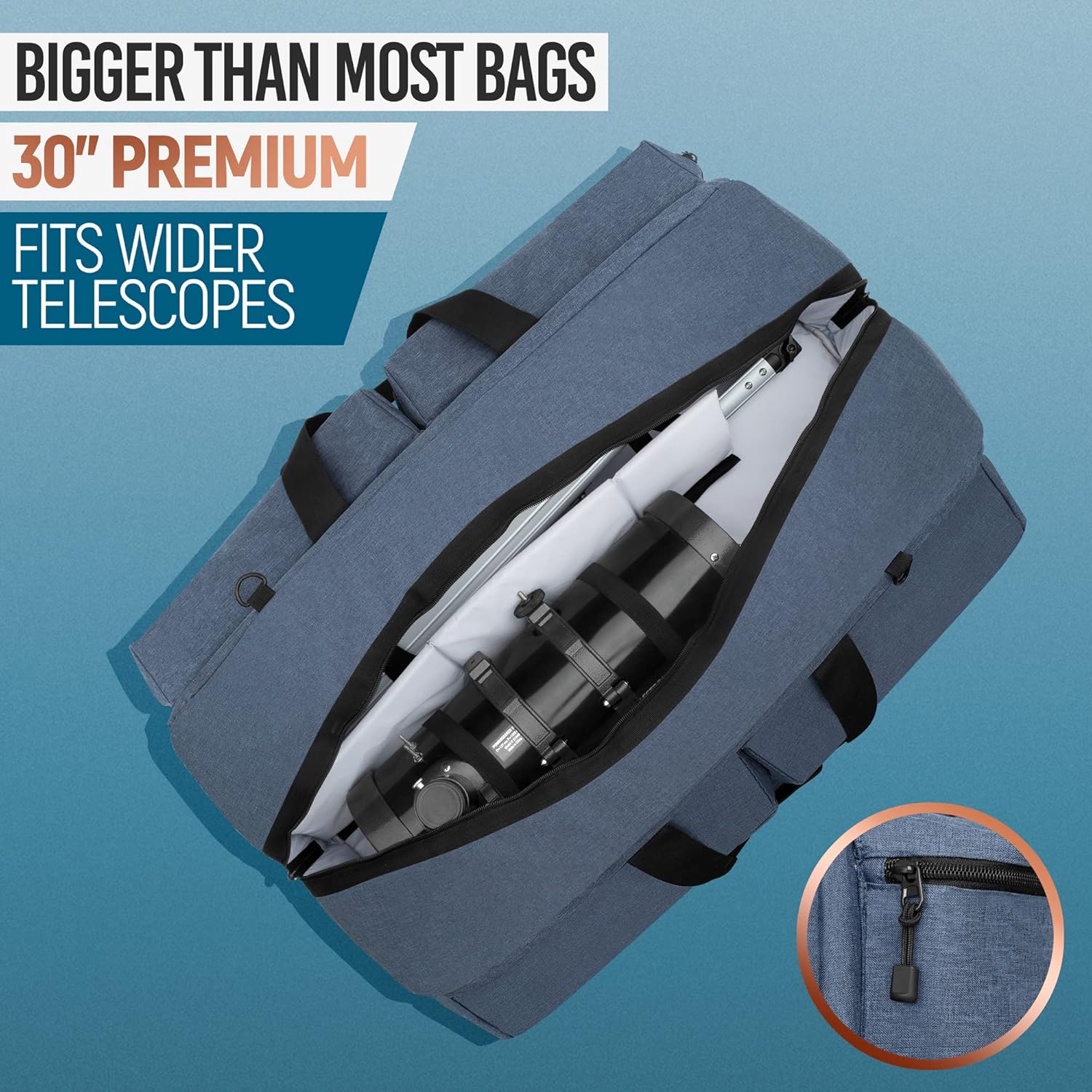Medium Telescope and Tripod Case/Bag with Internal Double Padding W78335