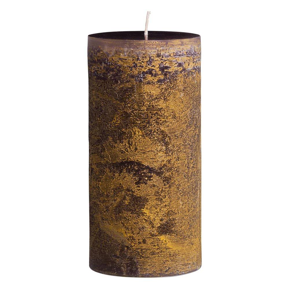 Dark Gray Pillar Candle (3.75 by 15 inch) Q4448