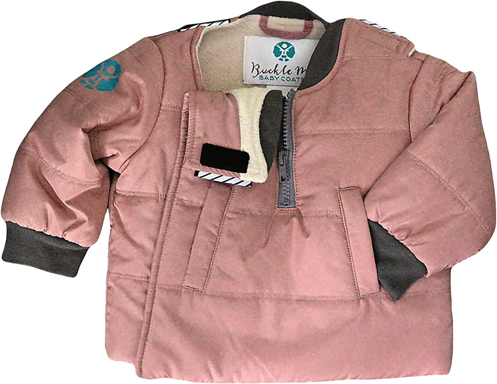 Blush Pink Toddler Winter Coat L2838