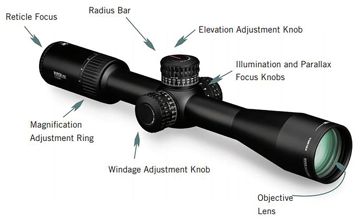 Viper PST Gen II 5-25x50 First Focal Plane Riflescope H6484