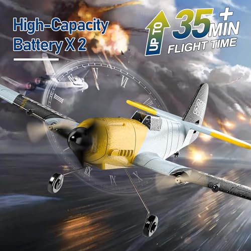 3 Channel Remote Control Airplane with 2 Batteries U763