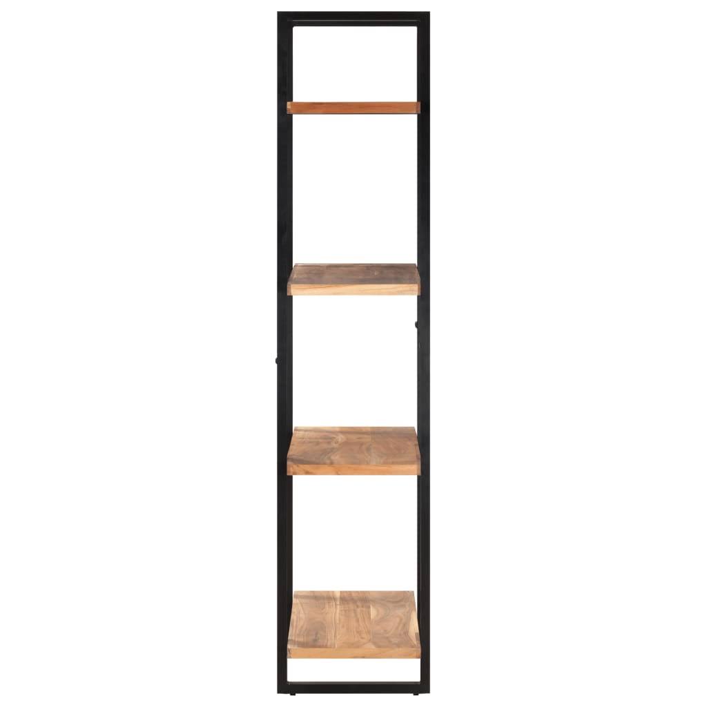 4-Tier Solid Acacia Wood Bookcase Q580