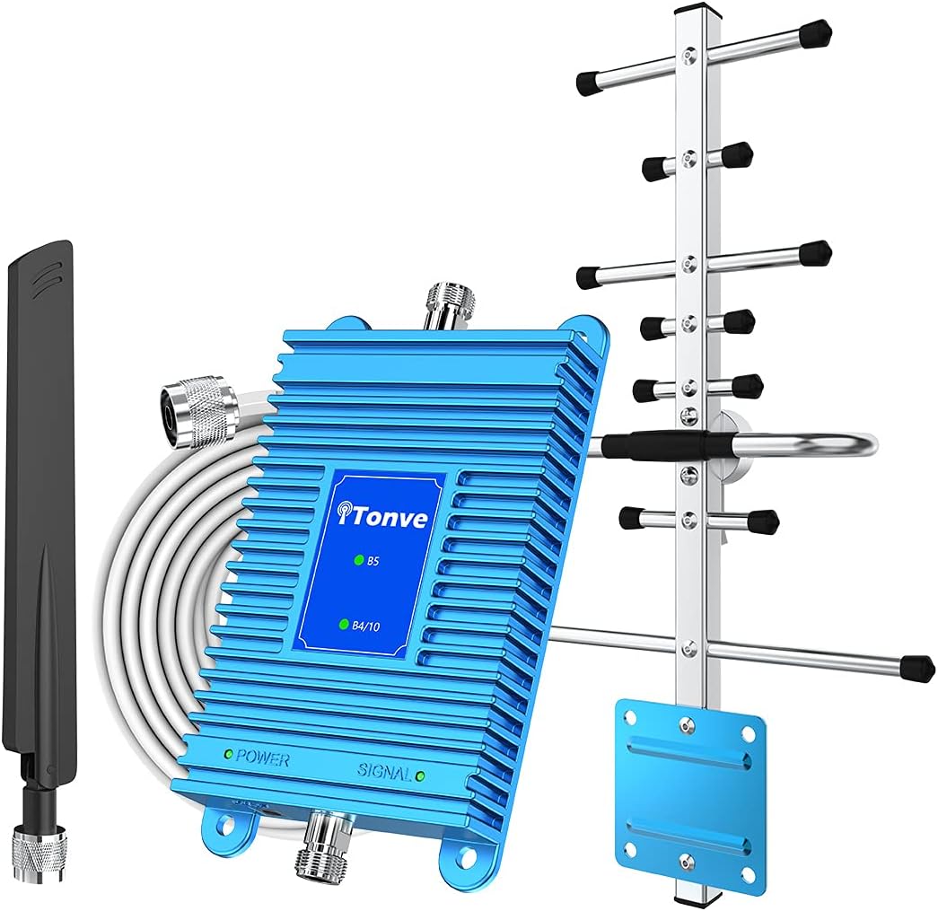 Cell Phone Signal Booster for Home Office, Band 4/5/10/66, FCC Approved I839