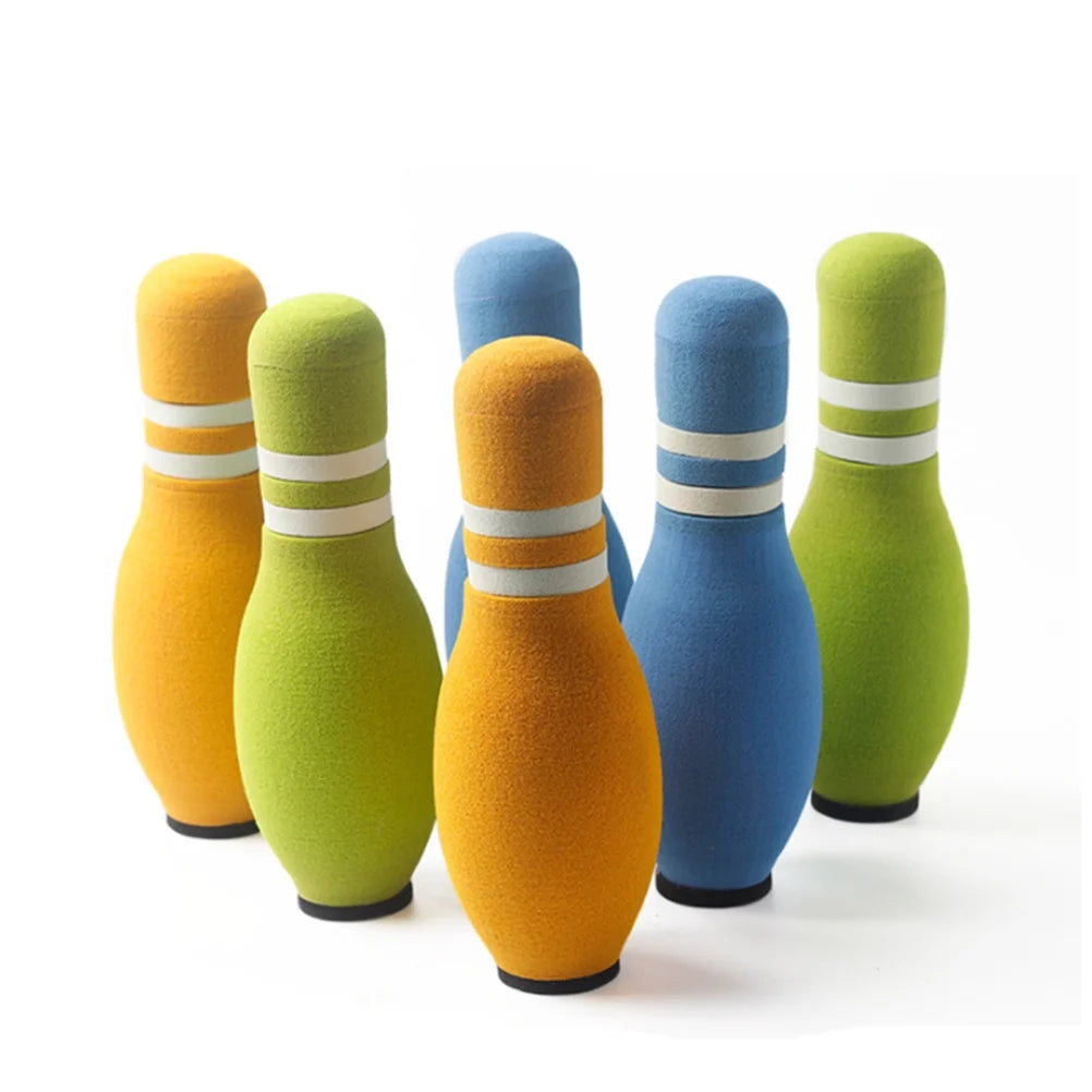 7 Pcs Bowling Play Set Indoor Sports Educational Toy T94241