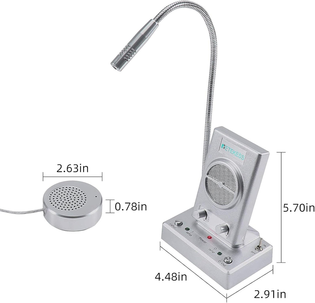 Window Intercom with Outer Speaker, Pack of 2 H854018