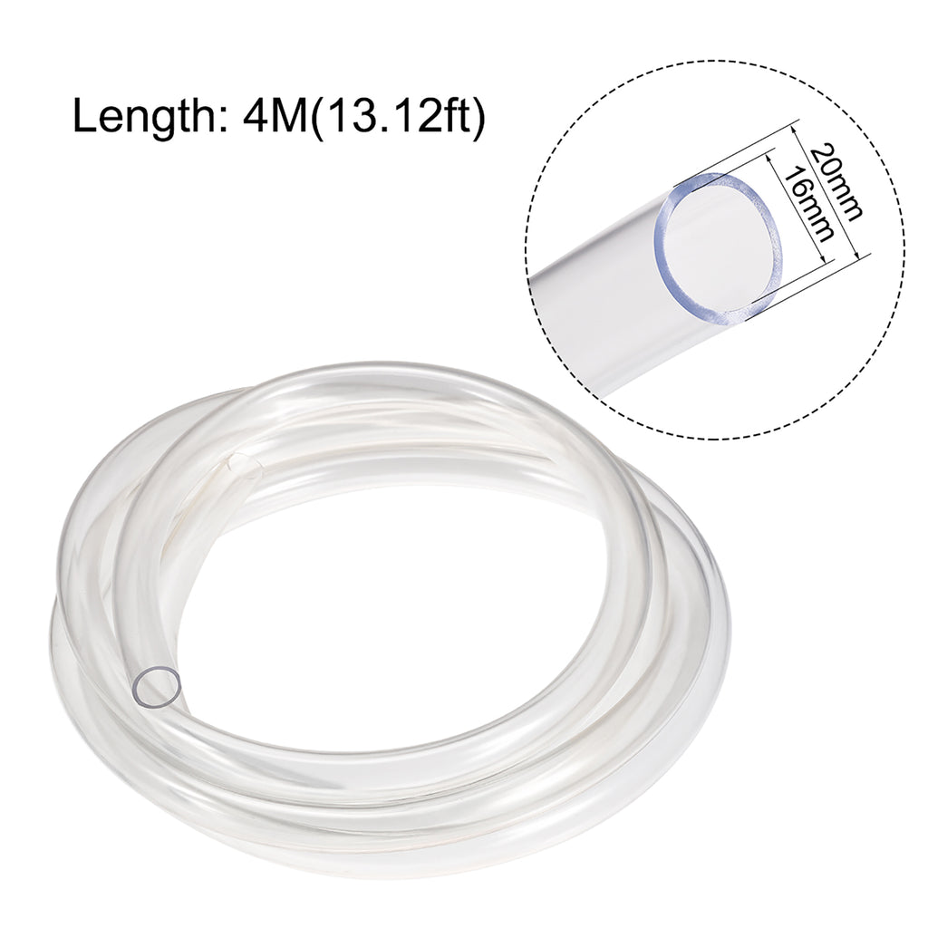 PVC Clear Vinyl Tubing 5/8-inch ID x 13/16-inch OD, 4 Meters F137739