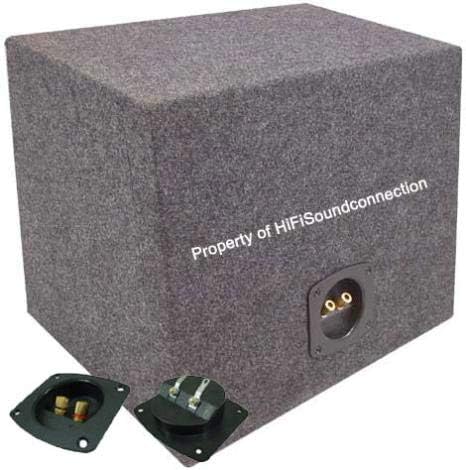 Single 15 Sealed Subwoofer Box Enclosure 3/4 MDF Wood P49439