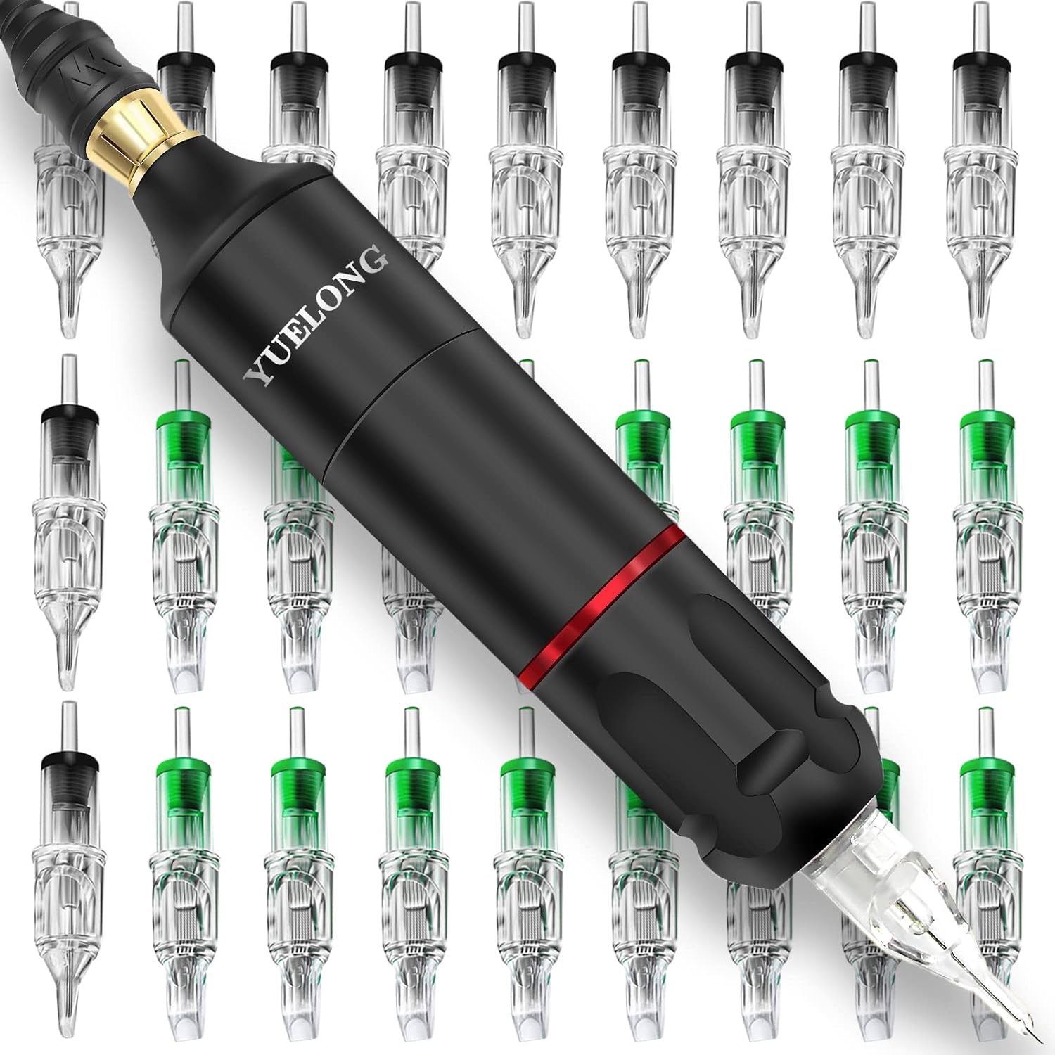 20PCS Cartridges Needles Rotary Machine Pen Kit U90042