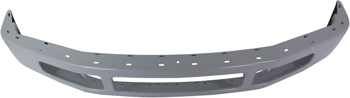 Paintable Steel Front Bumper with Moulding Pad Holes F79764