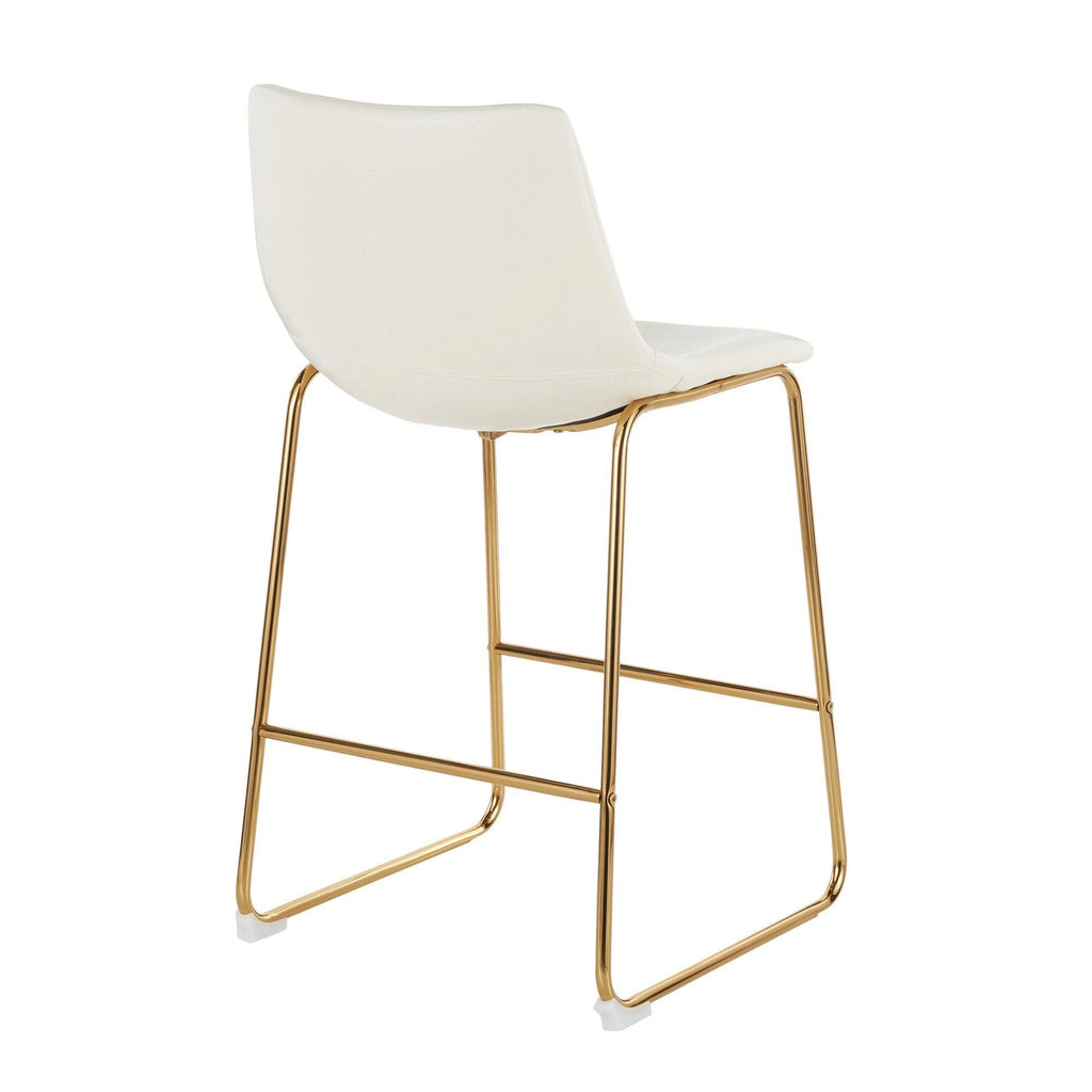 26x22 Counter Stool Black Espresso Set of 2 P739