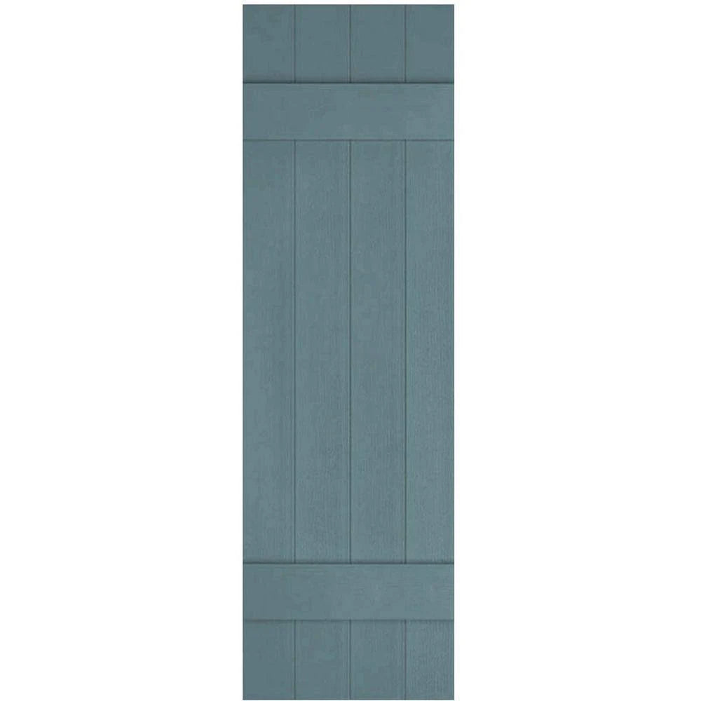 Board-n-Batten Shutters with Shutter-Loks K842146