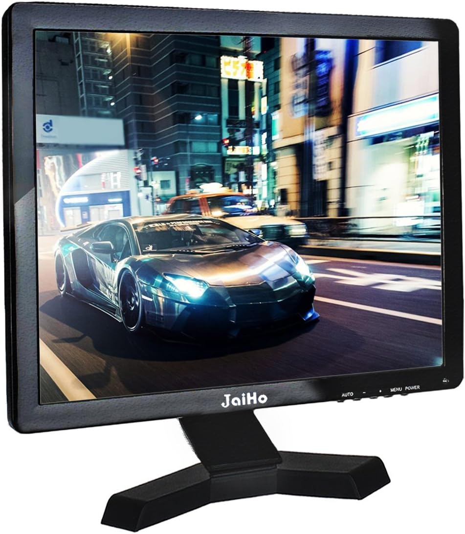 14 Inch LCD Security CCTV Monitor with VGA/HDMI/AV/BNC/MIC USB Ports S5611