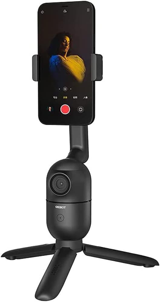 AI-Powered Auto-Tracking Camera Phone Mount Bundle V3657