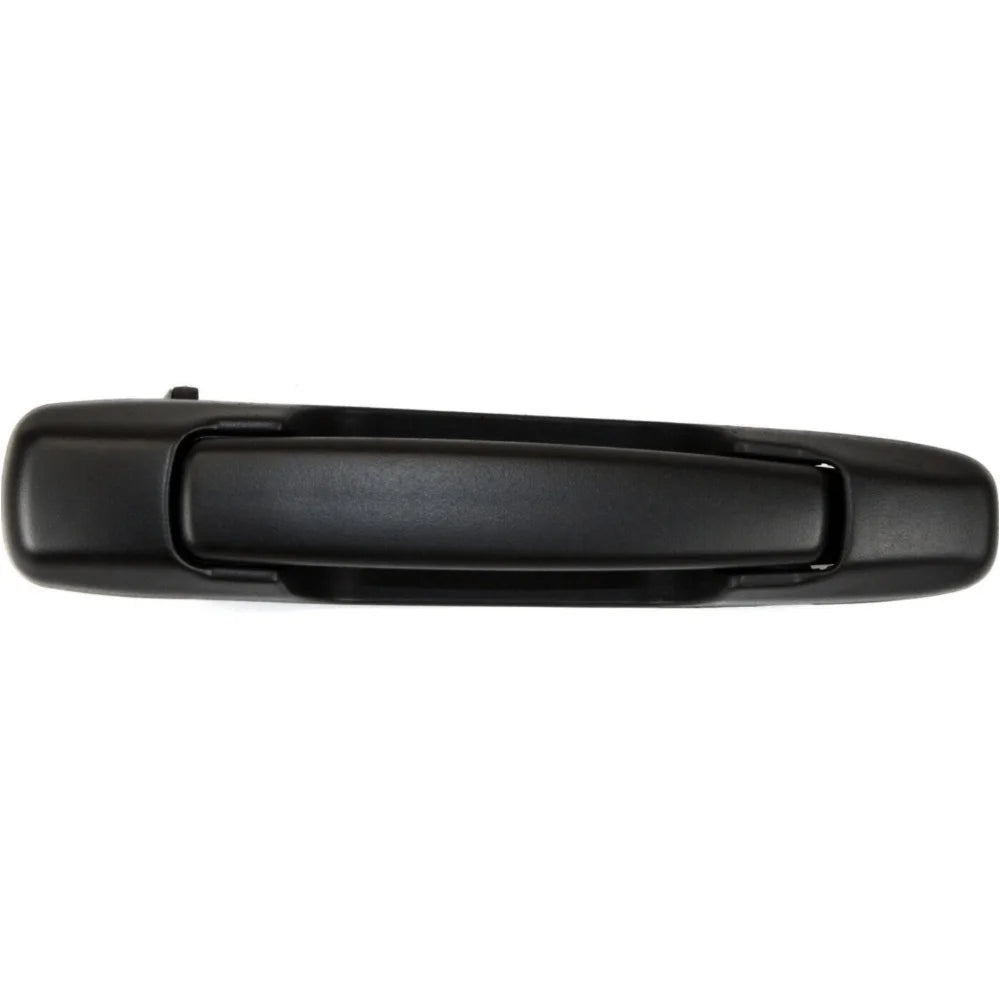 Black Plastic Exterior Door Handle Set of 2 K437