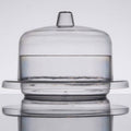 2 oz Clear Round Tray with Lid, 120/Case E6060