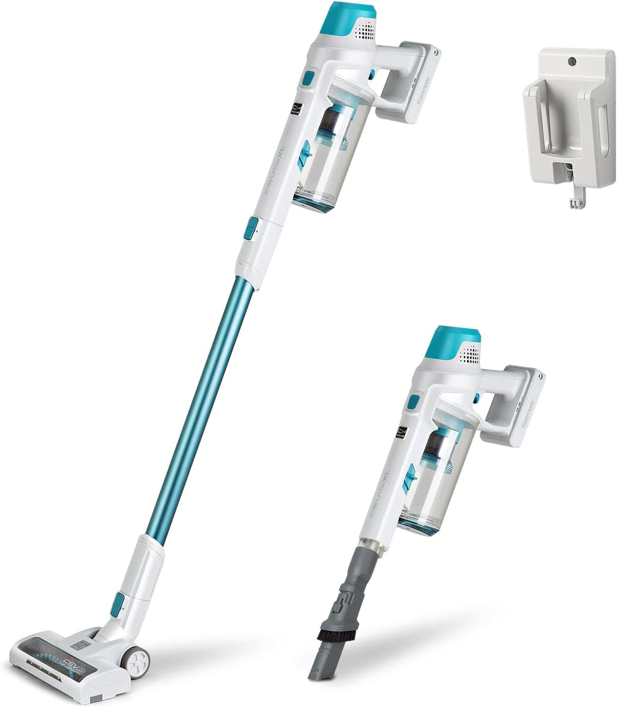 Cordless Stick Vacuum 2-in-1 Handheld for Hardwood Floor, Carpet & Dog Hair, Green U16830