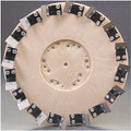 16 In Abrasive Pad for Concrete Sanding R299