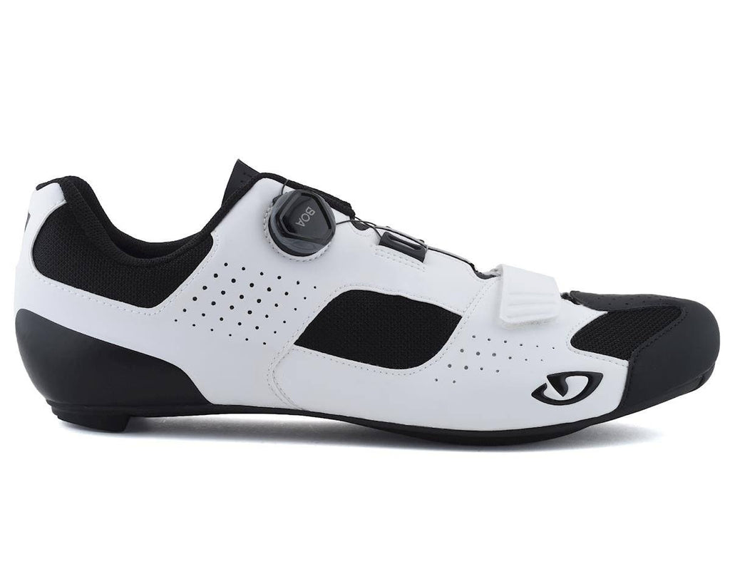 White/Black Boa Cycling Shoes Z8528