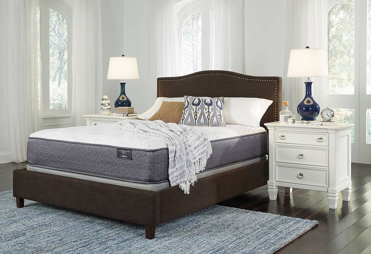Plush Full Mattress - White Y7379