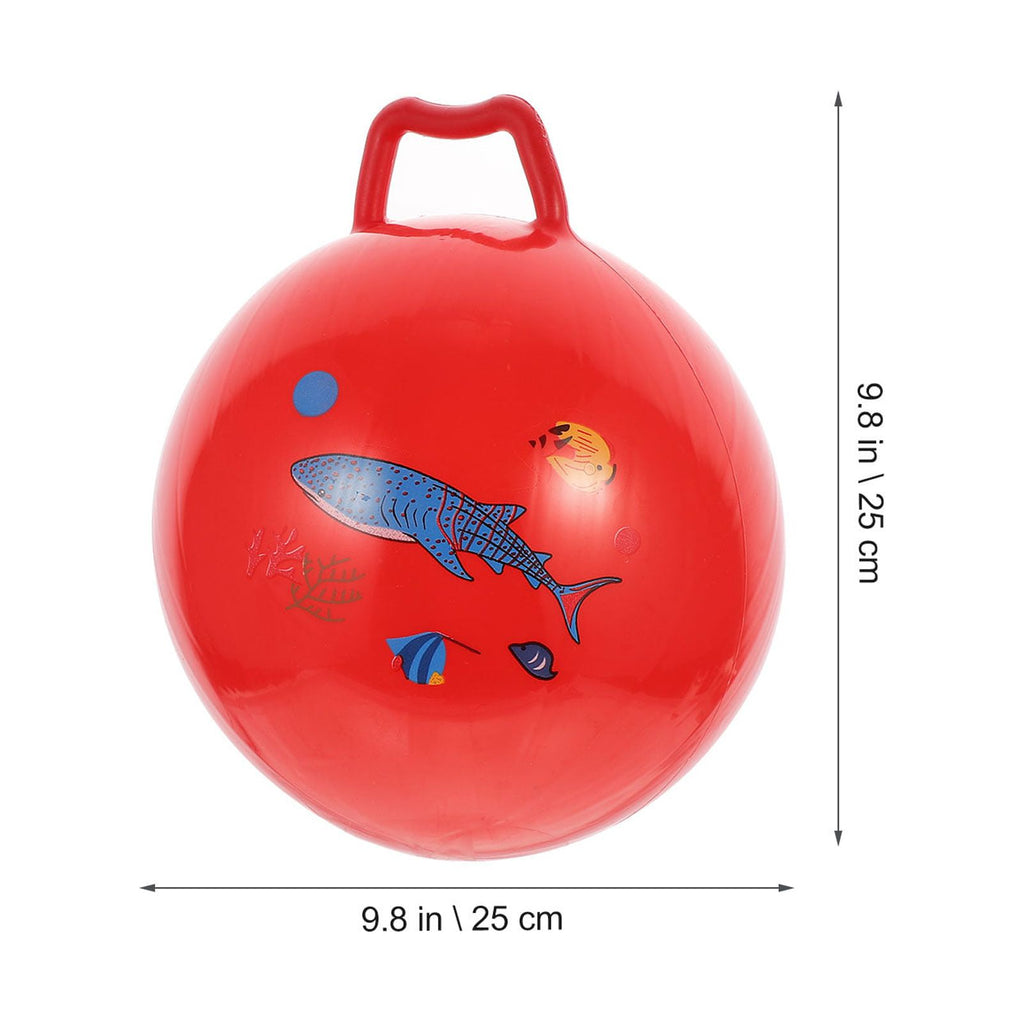 3Pcs Inflatable Hopper Balls with Handle M49079